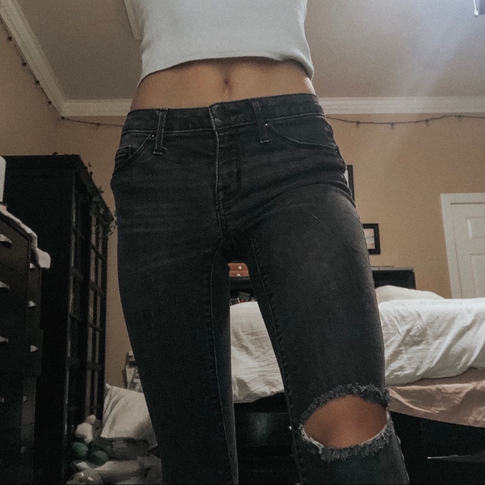 Mossimo Mid-Rise Jean Jeggings (Power Stretch)